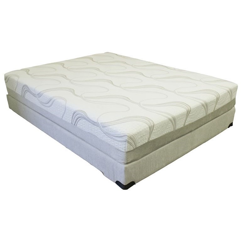 BedTech Gel Lux 12 Cal King 12" Gel Memory Foam Mattress and Gel Lux/PC